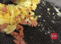 火腿蛋炒饭的做法图解5