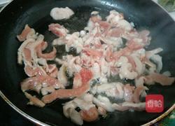 香菇炒肉的做法图解3