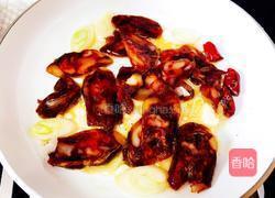 青笋炒腊肠的做法图解8