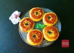 新文美食 南瓜红糖饼的做法图解17