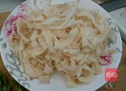 干豆皮炒辣椒的做法图解2