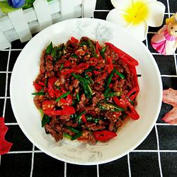 辣椒炒牛肉