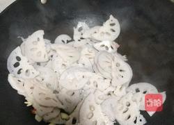 素炒藕片的做法图解7