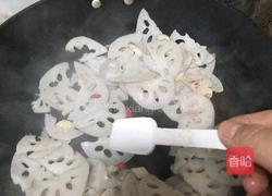 素炒藕片的做法图解9