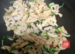 素炒藕片的做法图解14