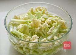 干煸有机花菜的做法图解1