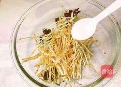 鱼腥草拌青笋的做法图解3