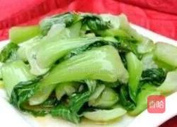 炒油菜的做法图解3