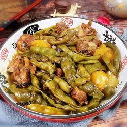 排骨土豆炖豆角
