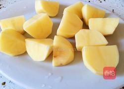 排骨土豆炖豆角的做法图解2
