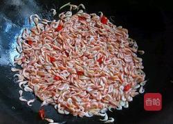 韭菜炒河虾的做法图解5