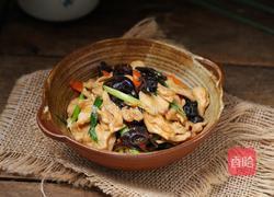 胡萝卜木耳滑鸡片的做法图解9