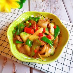 五花肉炒菜头的做法[图]