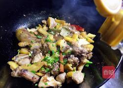 小鸡炖蘑菇粉条的做法图解8