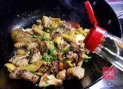 小鸡炖蘑菇粉条的做法图解9