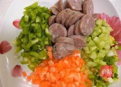 芝士蛋包饭（网红炒饭）火焰山的做法图解2