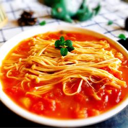 番茄金针菇的做法[图]