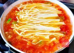 番茄金针菇的做法图解7