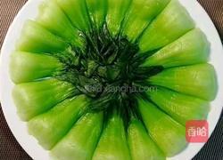 香菇菜心的做法图解2