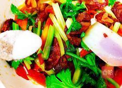 芹菜炒腊肉的做法图解9