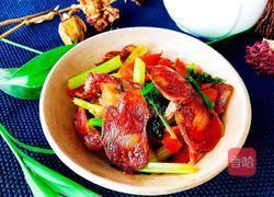 芹菜炒腊肉的做法图解11