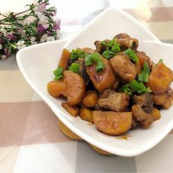 粤式农家菜－红薯焖排骨的做法[图]