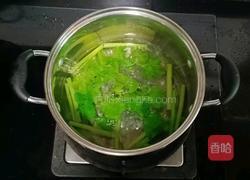 芹菜猪肝粥 (宝宝辅食)的做法图解7