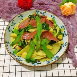 闽南芥菜炒冬笋的做法[图]