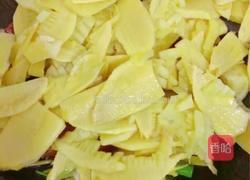 闽南芥菜炒冬笋的做法图解7