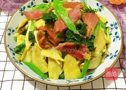 闽南芥菜炒冬笋的做法图解13