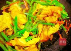 蛋炒四季豆的做法图解4