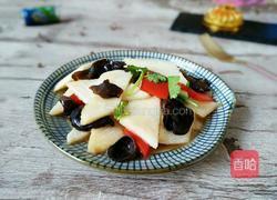 黑木耳炒山药的做法图解8
