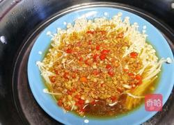 ＃河北菜＃蒜蓉金针菇的做法图解13