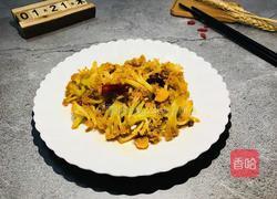 孜然菜花的做法图解13