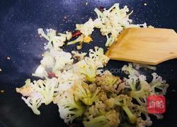 孜然菜花的做法图解9