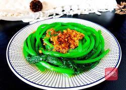  #陕西#白灼茼蒿的做法图解10