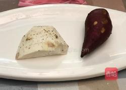 粤式甜品-牛奶双色芋圆的做法图解1