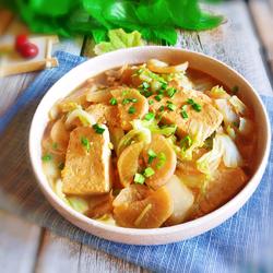 萝卜白菜炖豆腐的做法[图]