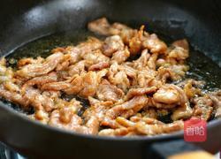 蒜苔炒肉的做法图解5