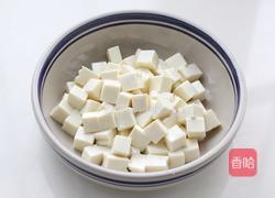 虾仁豆腐水蒸蛋的做法图解1