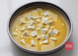 虾仁豆腐水蒸蛋的做法图解6