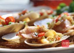  象拔蚌蒸粉丝的做法图解10