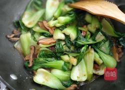 香菇酱青菜的做法图解8