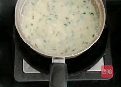 鱼泥蔬菜粥 (宝宝辅食)的做法图解10