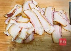 四川—蒜苔炒腊肉的做法图解5