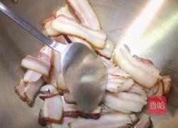 四川—蒜苔炒腊肉的做法图解6