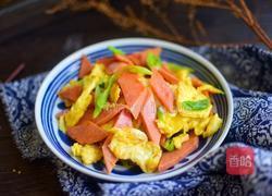 火腿肠炒鸡蛋的做法图解7