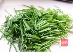 韭菜炒鸡蛋的做法图解2