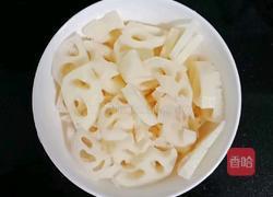 莲藕牛肉粒粒面 (宝宝辅食）的做法图解2