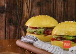 中式猪扒包的做法图解10